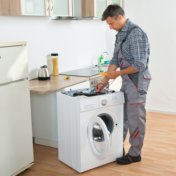 can you walk me through the steps of troubleshooting my washer issue in West Franklin